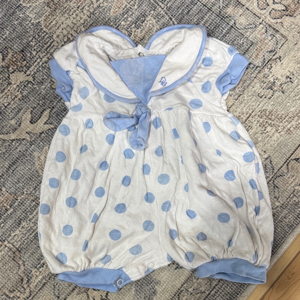 Dior Kids One Piece in White and Blue
